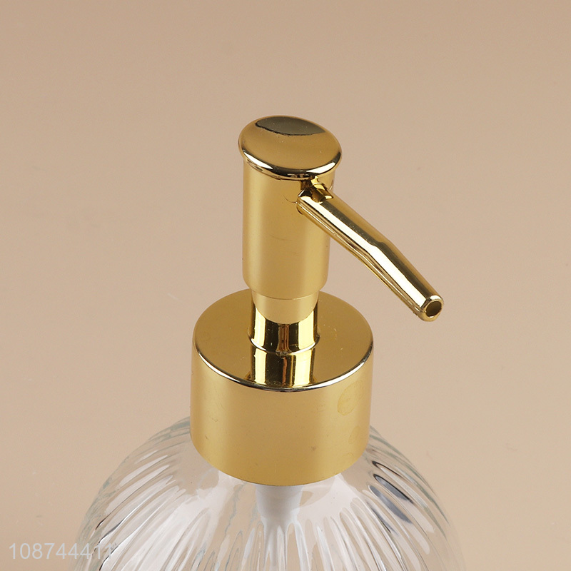 Hot products clear bathroom accessories liquid soap dispenser bottle shampoo bottle container