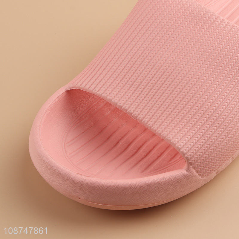 Yiwu factory pink summer indoor home slipper anti-slip slippers for women