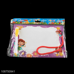 New product kids early learning whiteboard erasable cartoon drawing board