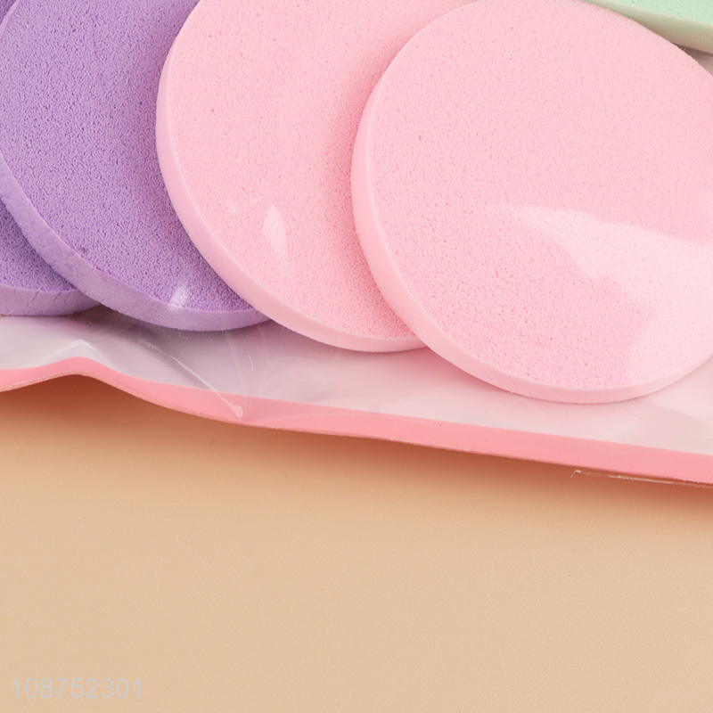 Yiwu factory multicolor soft makeup puff cosmetic sponge for sale