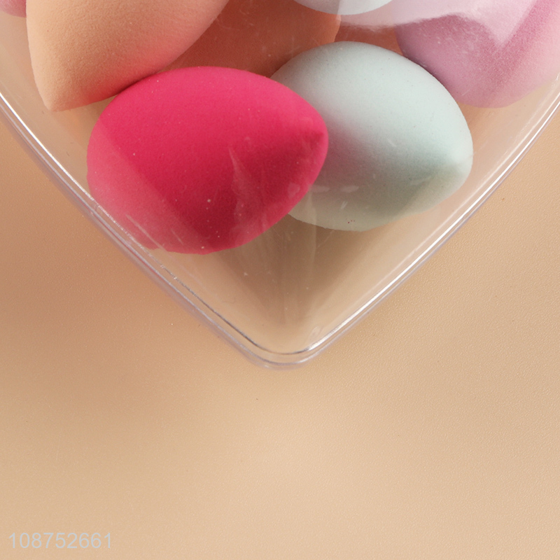 Factory price mini multicolor soft beauty blender makeup puff