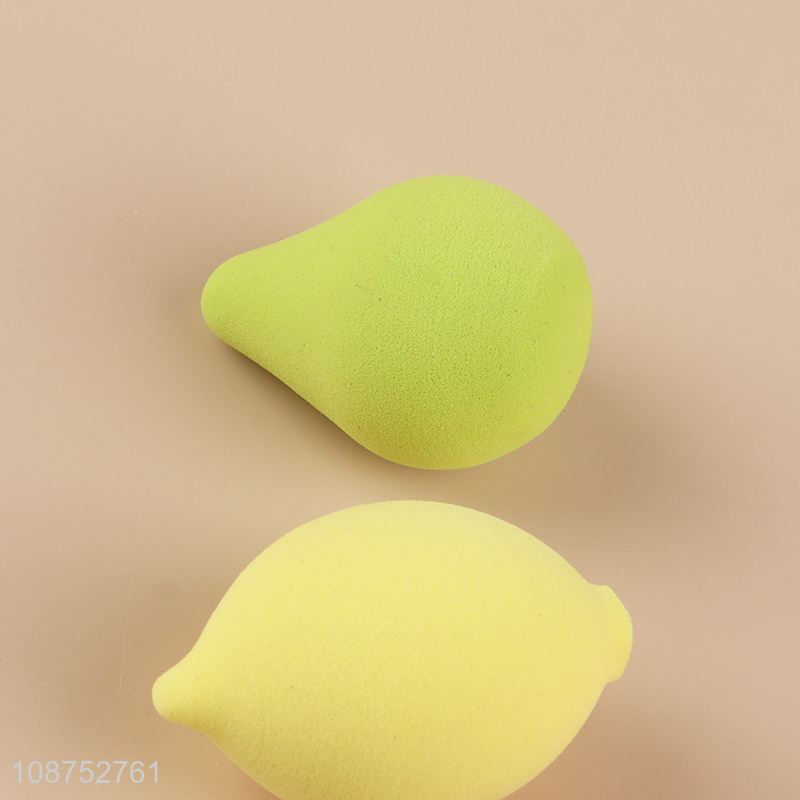 Top quality multicolor beauty blender makeup sponge cosmetic puff