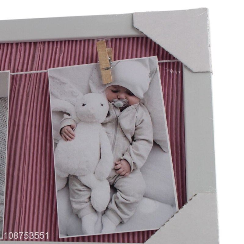 Factory supply wall decoration hanging baby family photo frame for sale