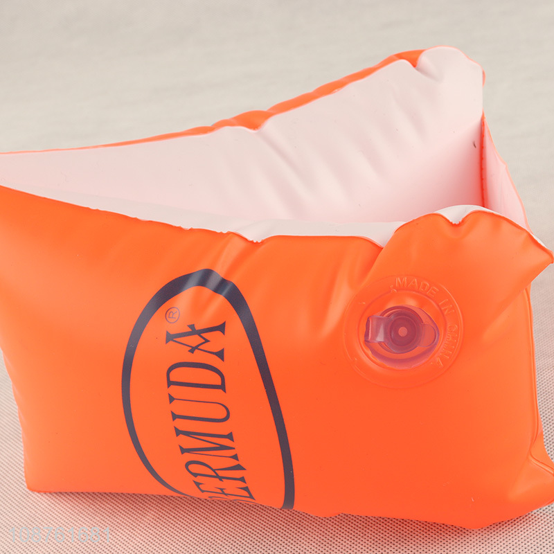 Yiwu market inflatable water sleeve children swimming arm ring