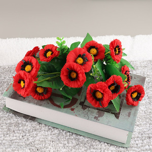 Wholesale 6 heads 18 flowers artificial flower for home farmhouse decor