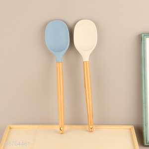 China imports non-stick silicone basting spoon