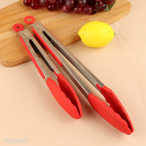 Good selling silicone food tongs wholesale