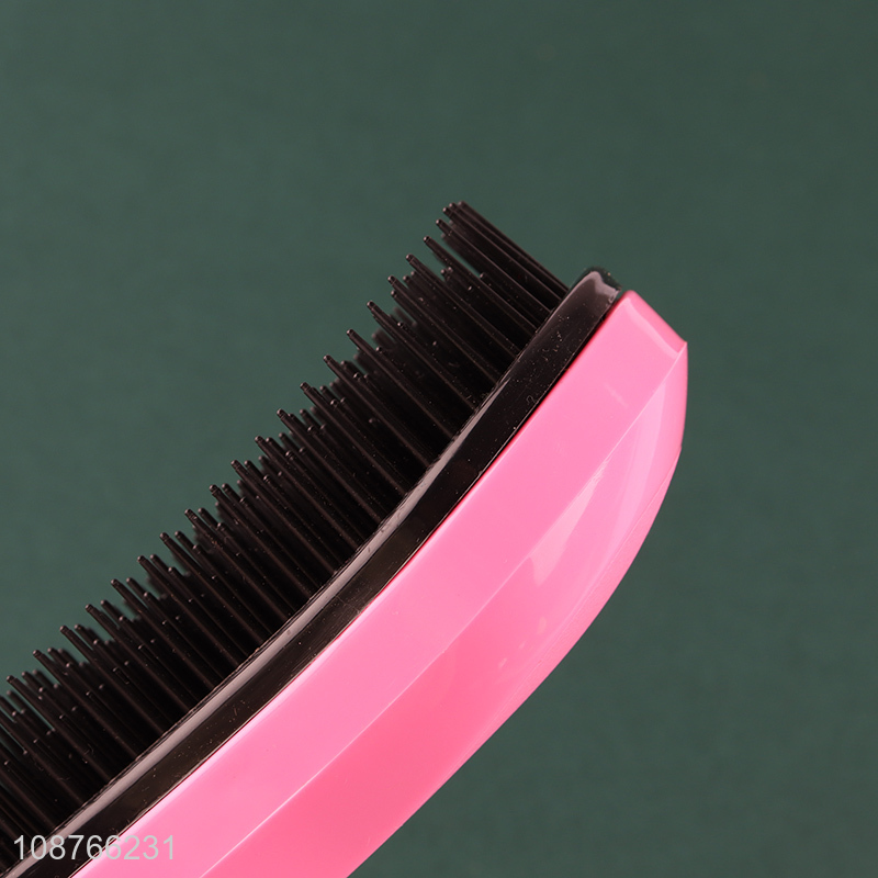 Hot selling plastic detangling comb hairbrush