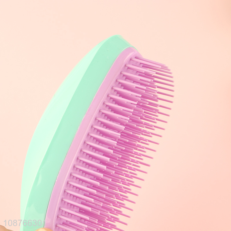 Factory price plastic detangling comb hairbrush