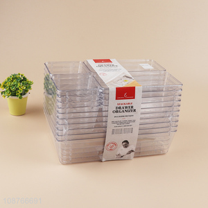 Online wholesale plastic drawer organizer set