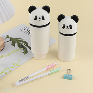 Factory price waterproof silicone pencil case pencil pouch