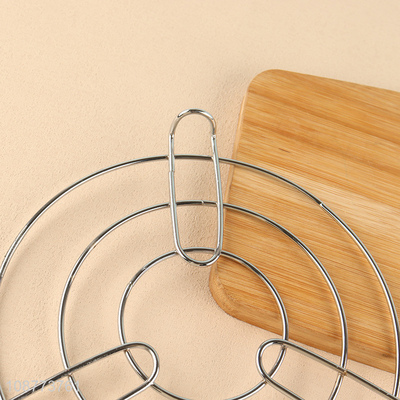 Good quality round steamer rack trivet steam rack