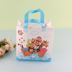 Hot selling cartoon non-woven shopping bag tote bag