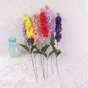 Good quality artificial flower long stemmed fake lilac