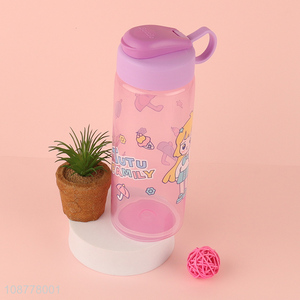 Hot selling 600ml portable leakproof kids water bottle