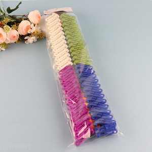 Top selling 50pcs plastic clothes pegs set