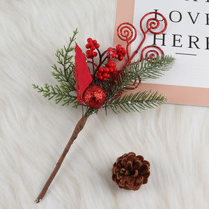 New product artificial Christmas picks with red berries