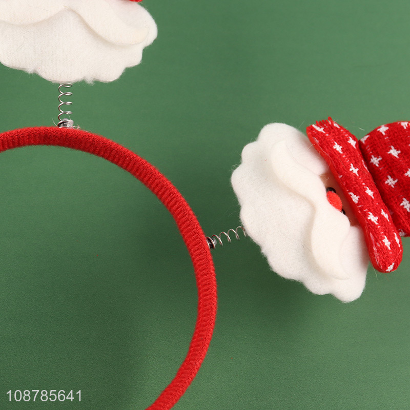 Top selling christmas hair hoop hair accessories