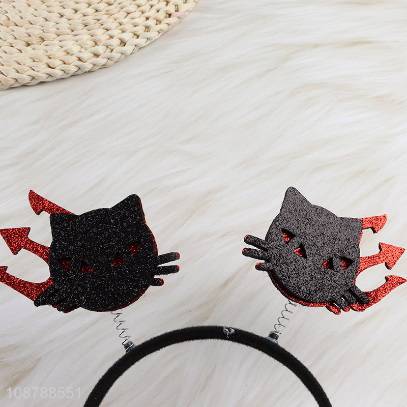 Factory Supply Halloween Devil Hair Hoop for Adults Kids