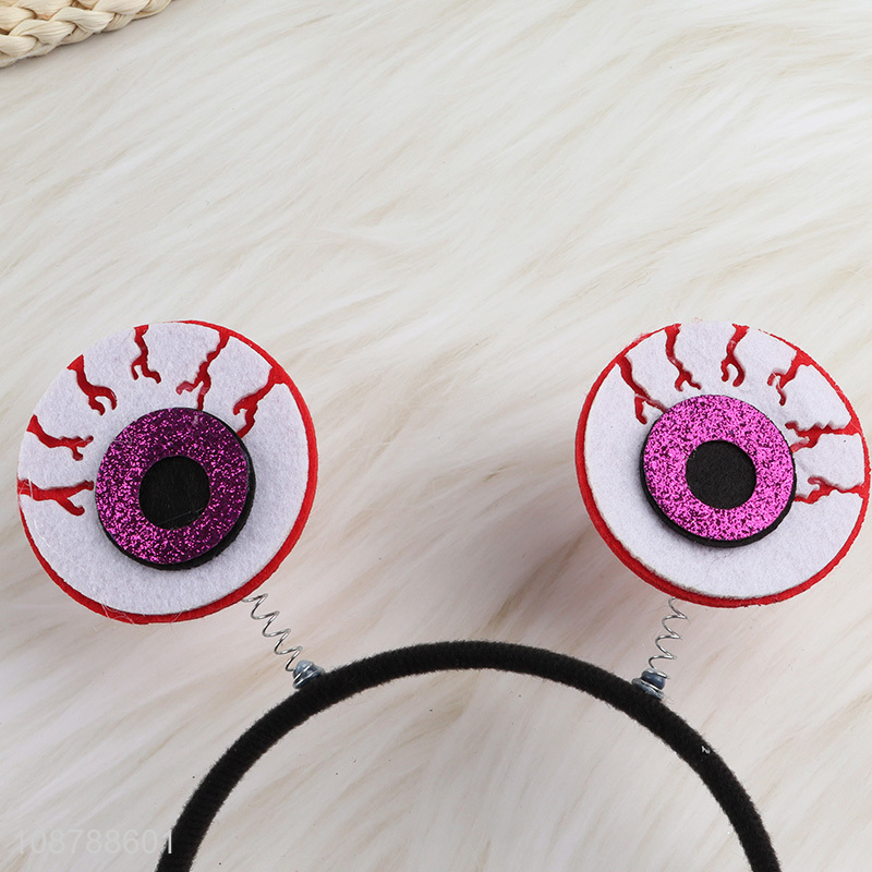 New Arrival Halloween Eyeball Hair Hoop for Adults Kids