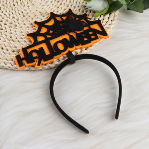 New Arrival Halloween Spider Web Hair Hoop Festival Hairband