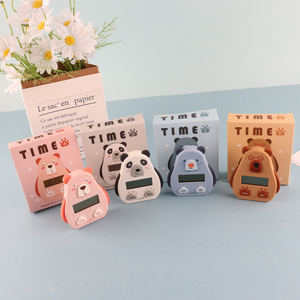 Wholesale cartoon digital kitchen timer for school sports