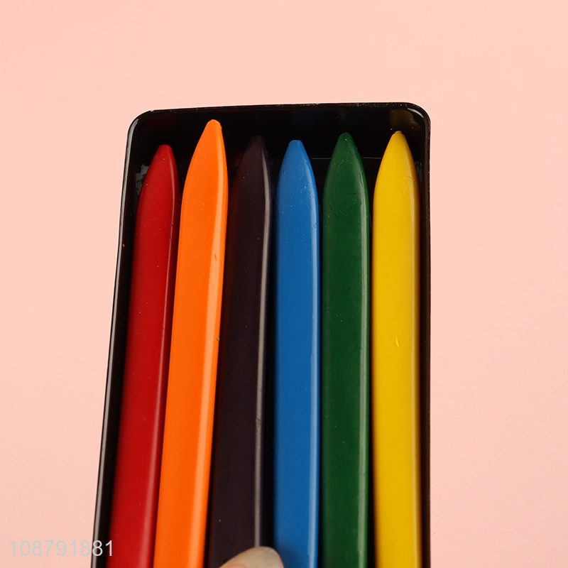 New arrival non-slip plastic painting crayon set