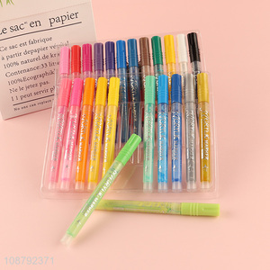 Hot items 24colors non-toxic painting marker pen set