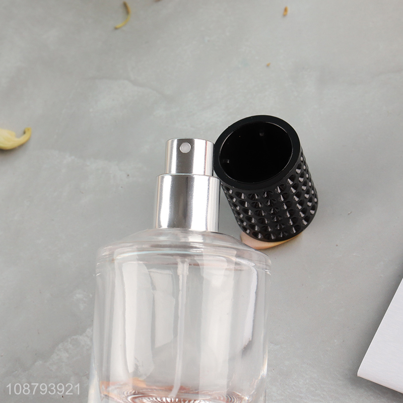 Top quality clear glass perfume bottle spray bottle