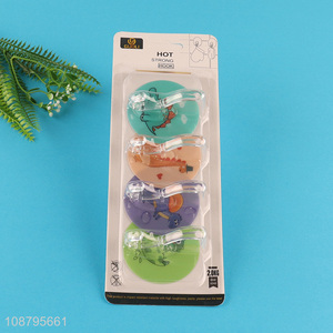 Yiwu market 4pcs kitchen bathroom sticky hook