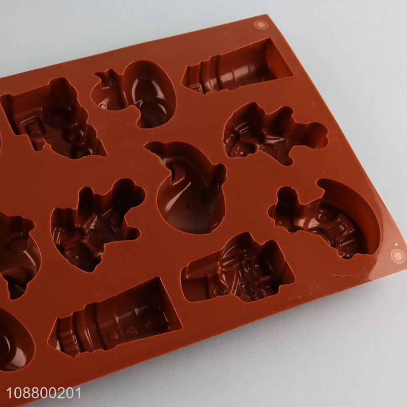 Factory supply food grade silicone chocolate jelly molds