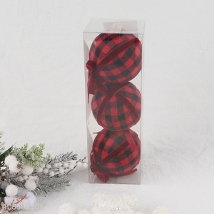 Best quality 3pcs xmas tree decoration christmas ball