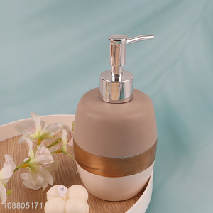 Top selling bathroom accessories liquid soap dispenser