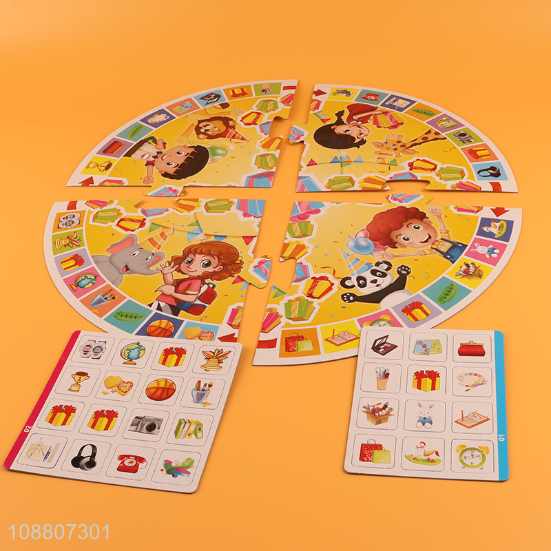 Best selling children birthday party board games wholesale