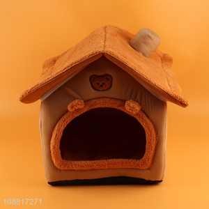 Factory price washable <em>cat</em> <em>bed</em> <em>cat</em> house for indoor cats