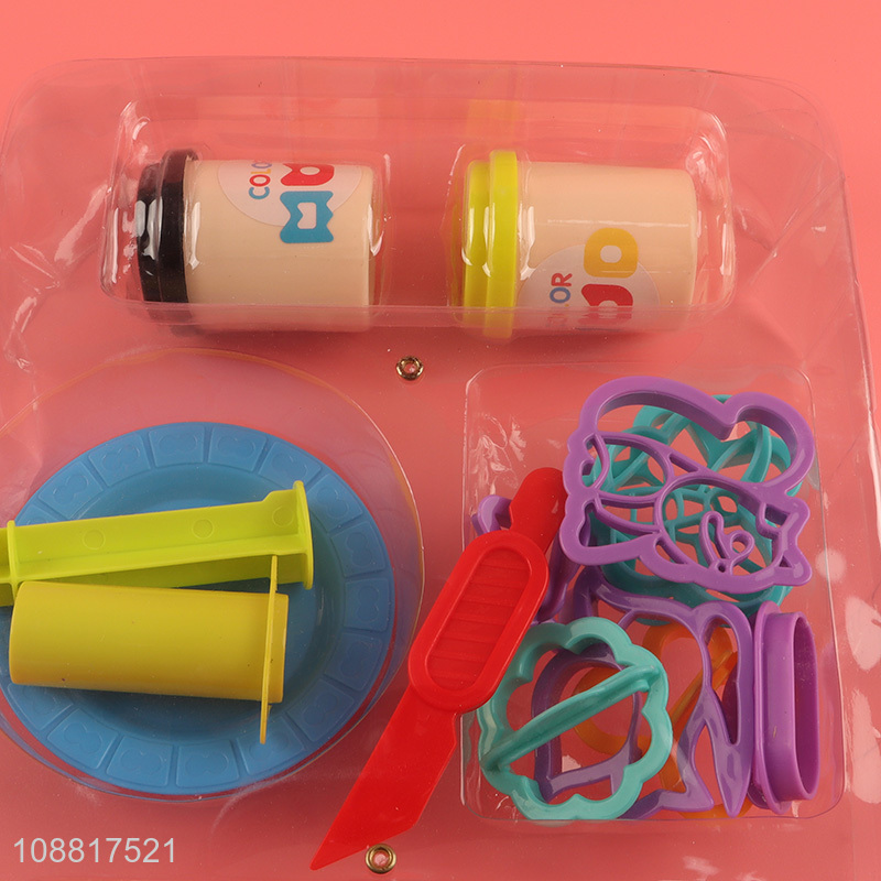 Online wholesale kids diy colored mud toy play dough toys set