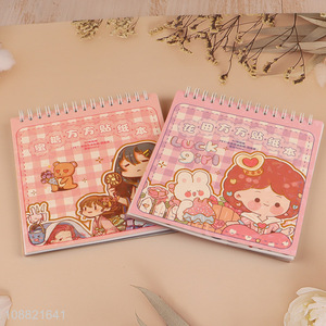 Good quality kawaii cartoon stickers for kids girls scrapbooking