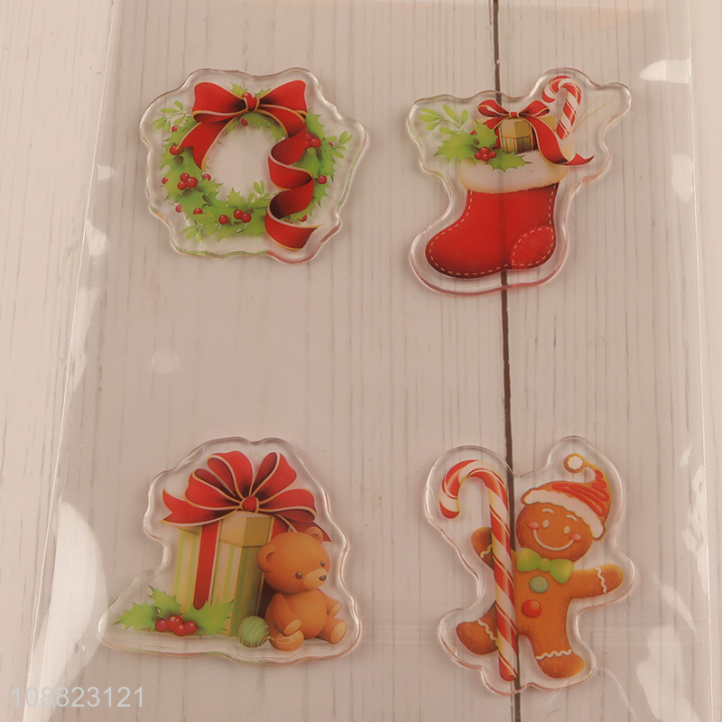 Good Quality Christmas Window Stickers Reusable Window Decals