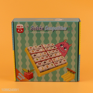 Online Wholesale Fruit Sudoku Board Game Logical Training Toys