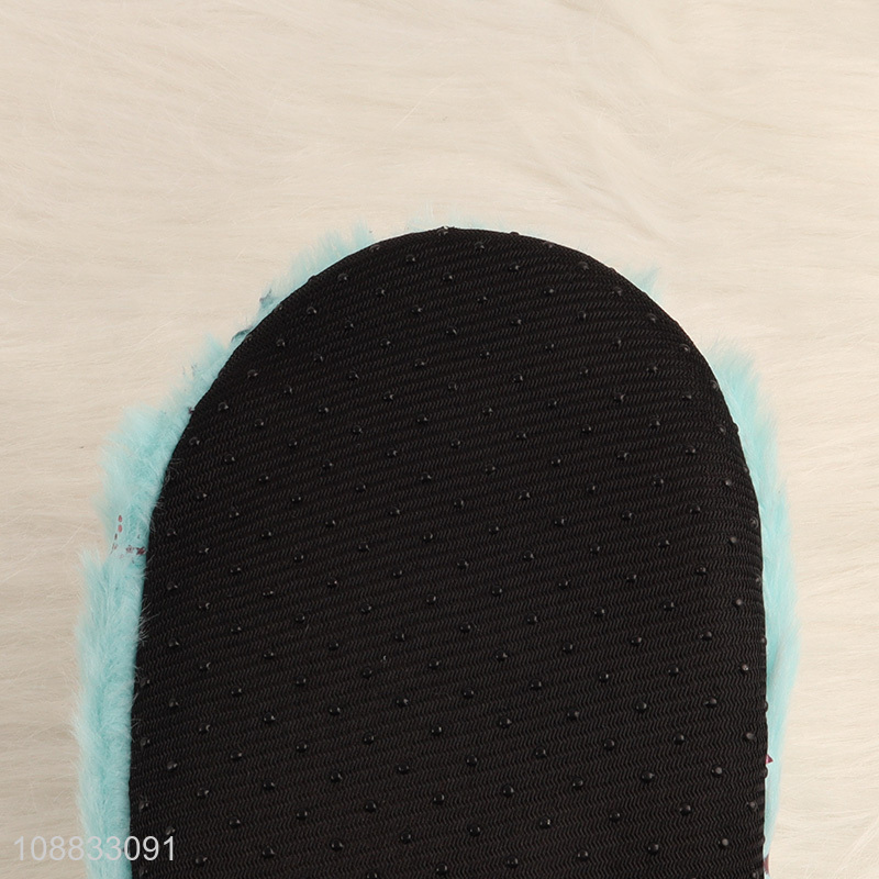 Wholesale winter warm women slippers plush house slippers