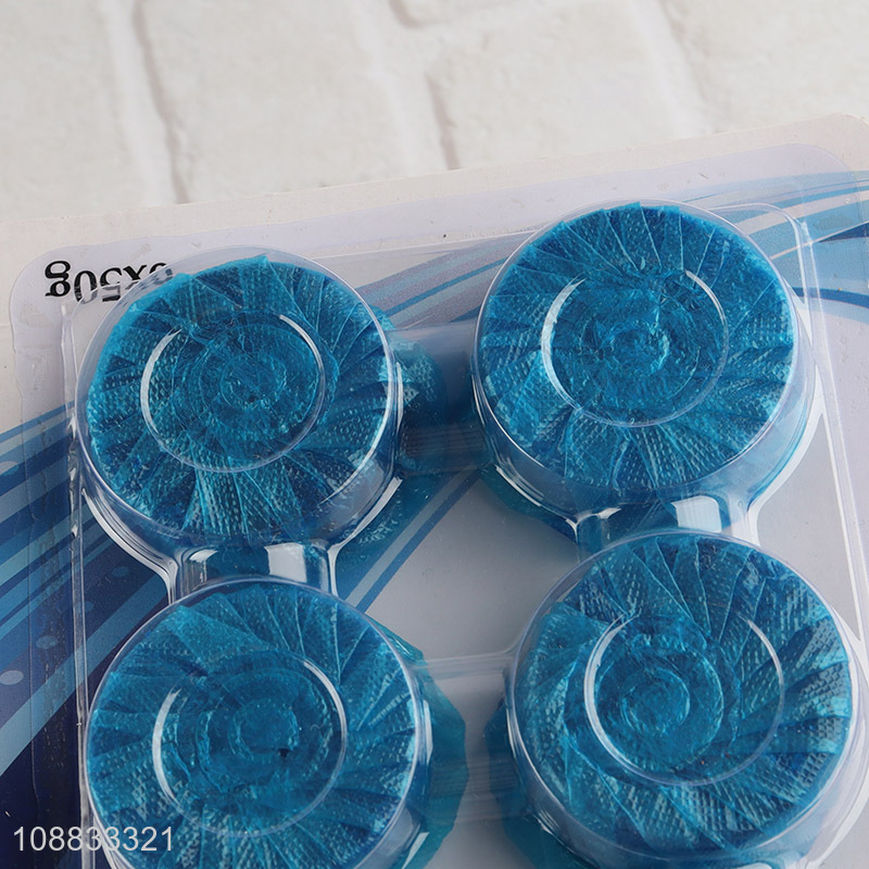 High quality 6pcs blue toilet cleaner toilet blocks