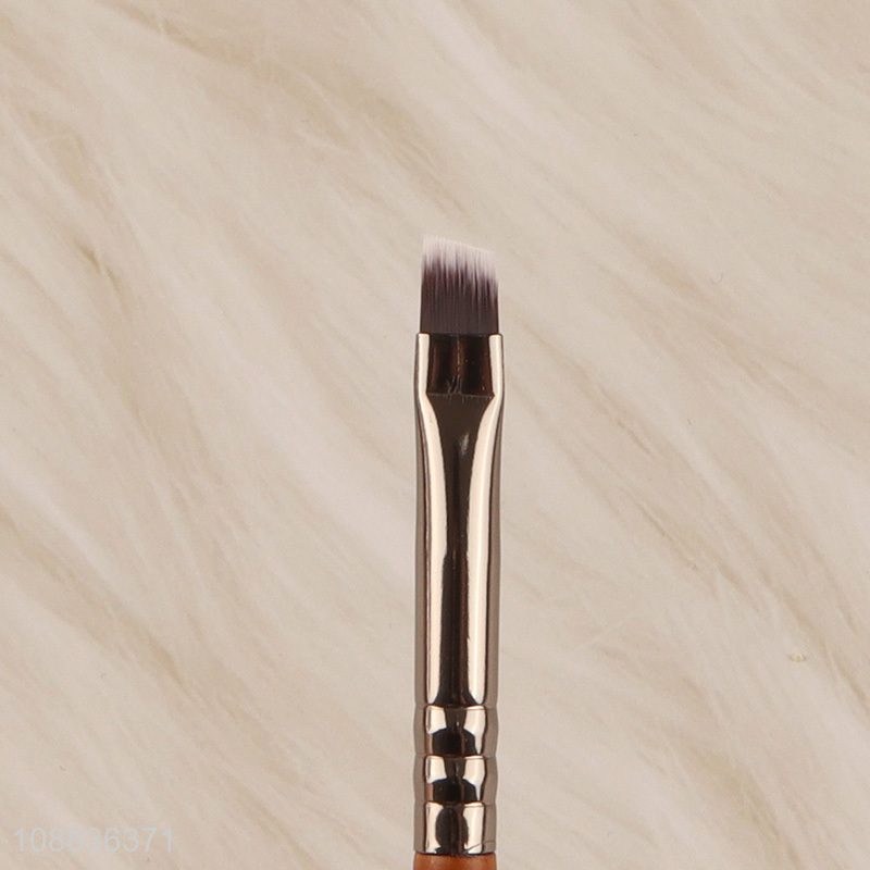 High quality flat fine angled eyebrow brush for women girls