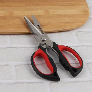 Hot selling ultra sharp heavy duty stainless steel kitchen scissors