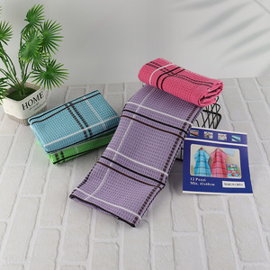 Hot sale multicolor cotton kitchen <em>towel</em> <em>cleaning</em> cloth wholesale