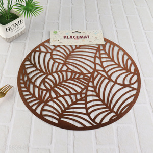 Yiwu market round hollow dinner mat place mat for home restaurant