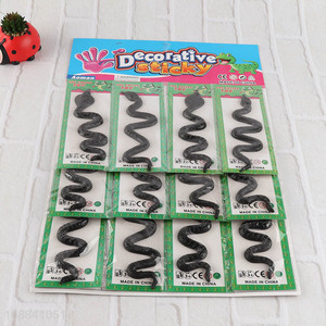 New Arrival 12 Pieces Strechy Sticky Toy Sticky Snakes