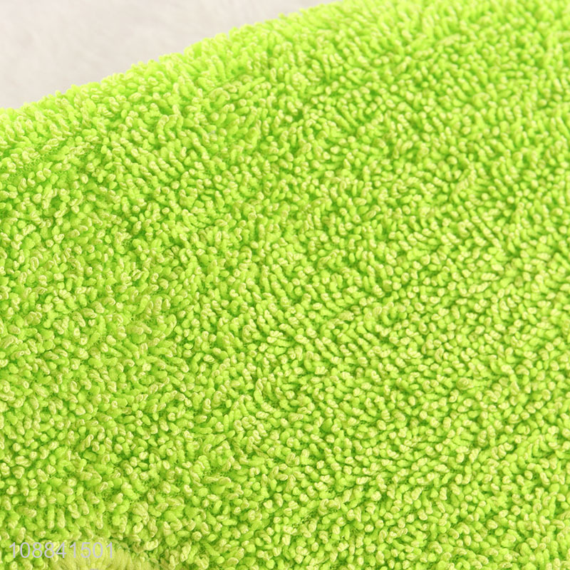 Wholesale super absorbent double sided flat mop head refill