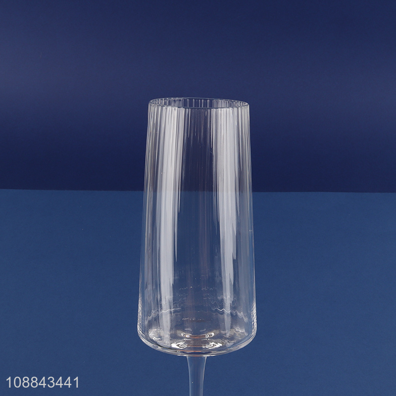 Hot selling clear glass whiskey cup wine glasses wholesale