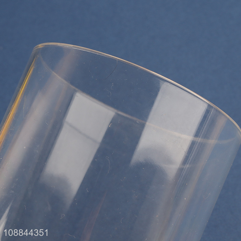 Hot Selling Clear Shatterproof Plastic Acrylic Water Cup