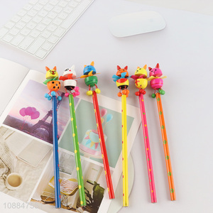 High Quality Cute Cartoon Pencils Kids Student Pencils